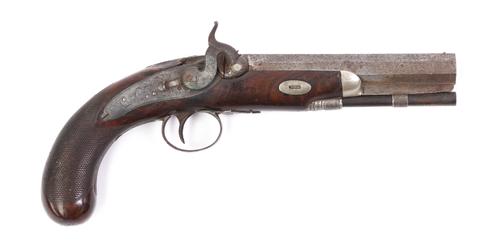AN ENGLISH PERCUSSION PISTOL