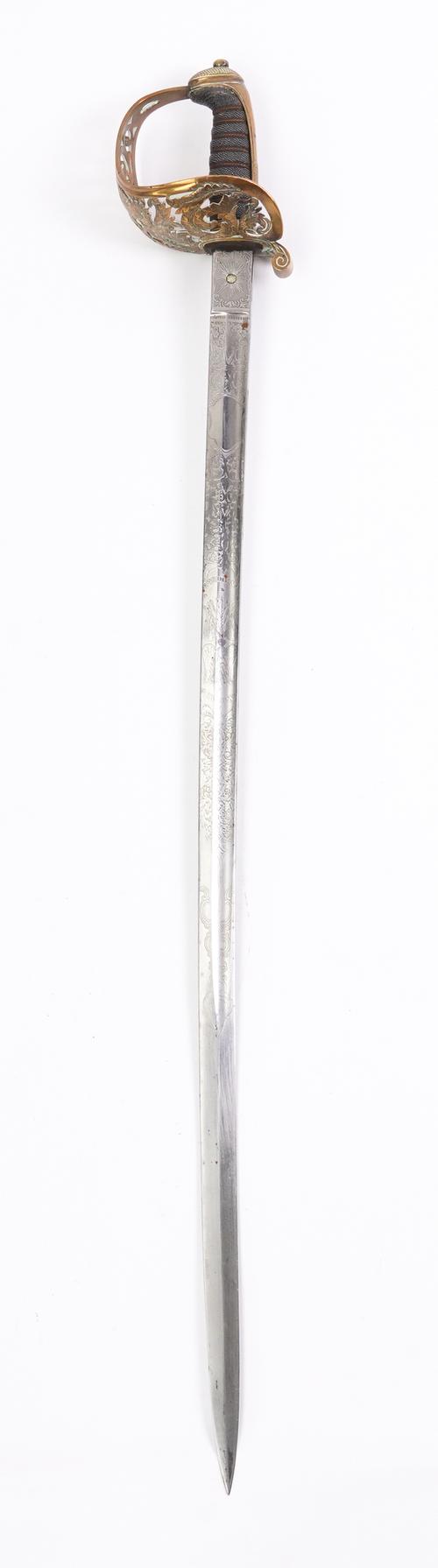 A VICTORIAN ROYAL ENGINEERS OFFICER’S SWORD BY PULFORD & CO