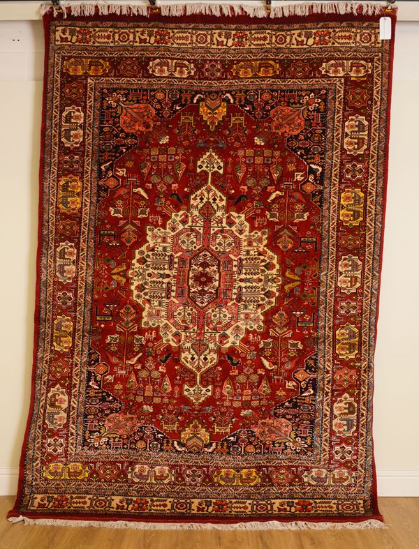 A SHIRAZ CARPET, SOUTH PERSIAN