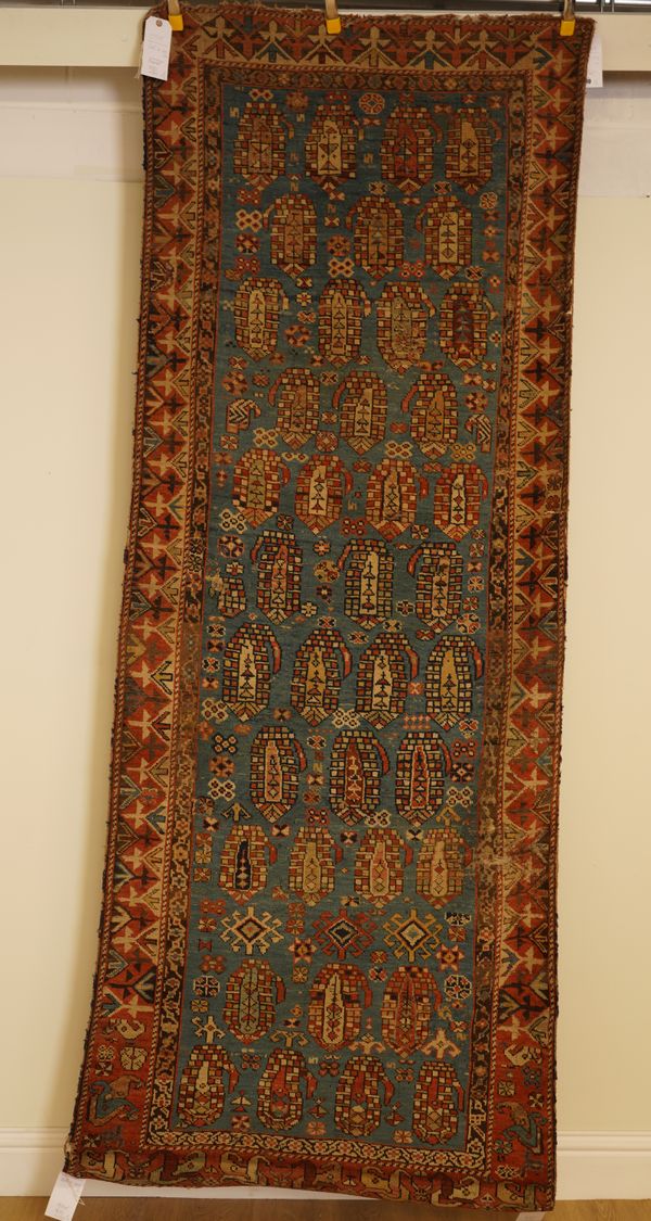 A KUBA RUG, CAUCASIAN AND A TABRIZ MAT, PERSIAN (2)