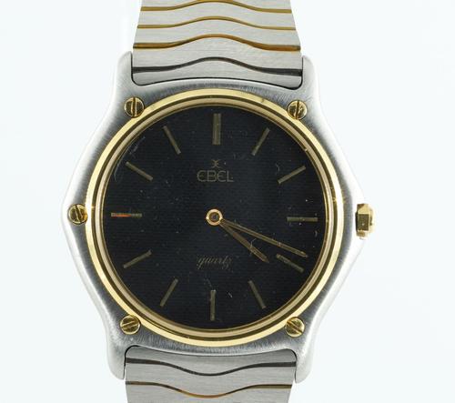 EBEL. A STAINLESS STEEL QUARTZ BRACELET WRISTWATCH