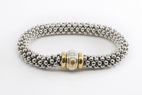 A FOPE 18CT GOLD BRACELET