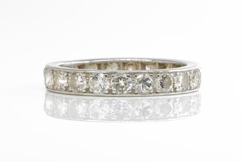 A DIAMOND FULL ETERNITY RING