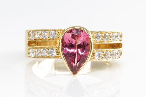 A TOURMALINE RING