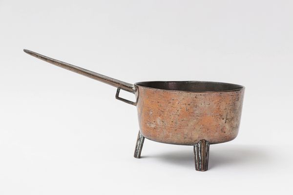 An English extremely large leaded bronze skillet