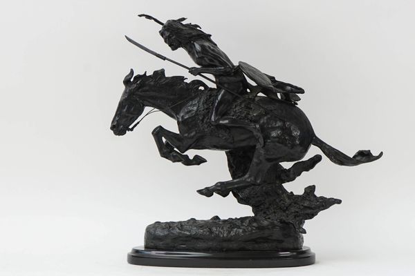 A bronze sculpture 'The Cheyenne'