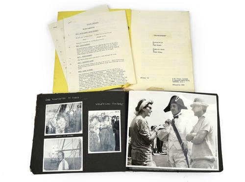 ‘THE SEA SHALL NOT HAVE THEM’, 1954 & ‘H.M.S. DEFIANT’, 1962 – DIRECTOR’S SCRIPTS AND RELATED MATERIAL FOR TWO FILMS (QTY)