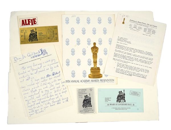 ‘ALFIE’, 1966 – PRODUCTION RELATED PAPERWORK AND CORRESPONDENCE (QTY)