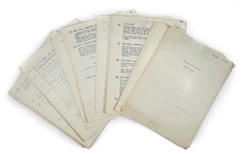 JAMES BOND ‘THE SPY WHO LOVED ME’, 1977 – TWO FILM SCRIPTS BY CHRISTOPHER WOOD, ONE LABELLED ‘MICHAEL WILSON’ (4)