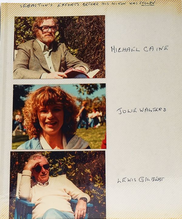 ‘EDUCATING RITA’, 1983 – LOCATION AND PERSONAL PHOTOGRAPH ALBUMS AND A PHOTOGRAPH SIGNED BY JULIE WALTERS (3)