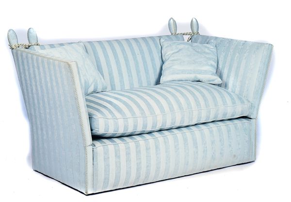 A KNOLE DROP FLAP SOFA