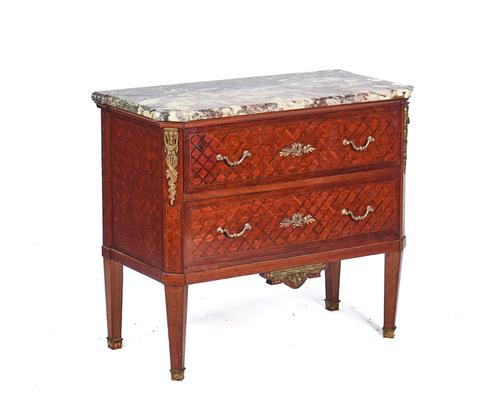 A LOUIS XVI STYLE COMMODE