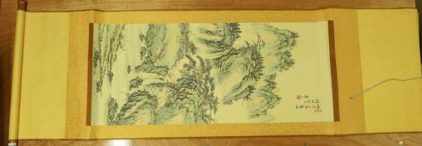 THREE CHINESE SCROLL PICTURES