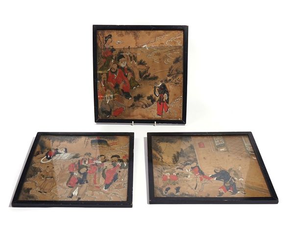 A GROUP OF SIX CHINESE PAINTINGS