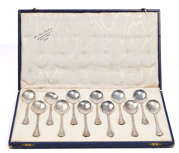 FOUR CASED SETS OF FLATWARE (4)