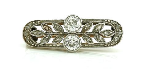 A DIAMOND BROOCH