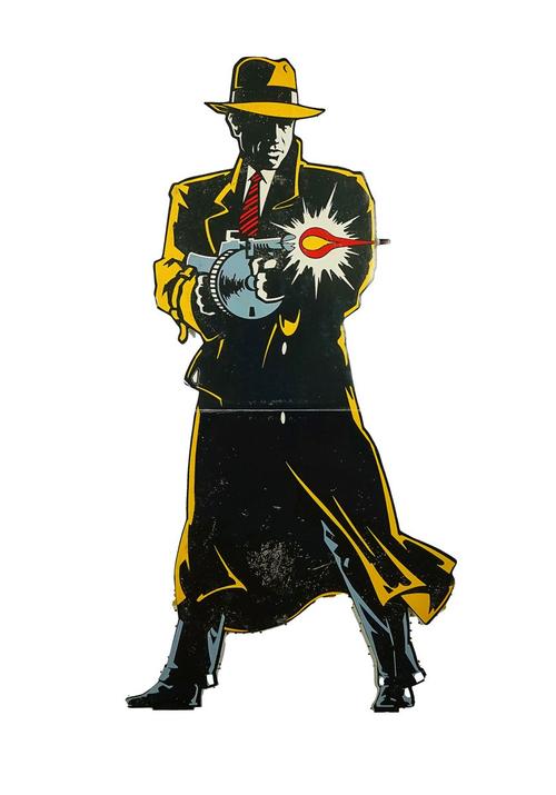 THREE VINTAGE FILM ADVERTISING STAND UP BOARDS (3)