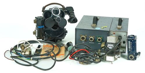 AN ECLAIR 16-35 CAMEFLEX STANDARD CINEMATOGRAPHIC CAMERA