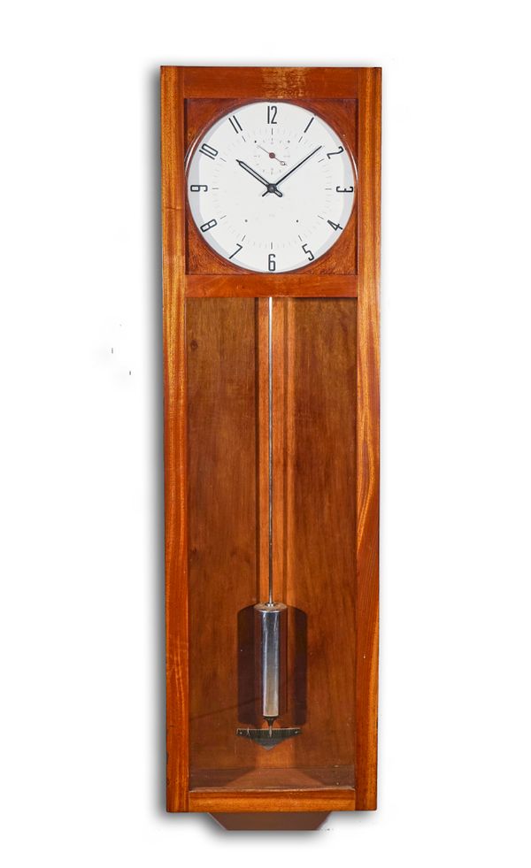 A TEAK ELECTRIC MASTER REGULATOR