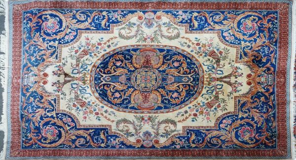 A CHINESE CARPET OF EUROPEAN DESIGN