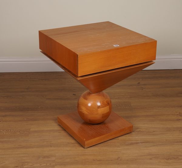 PHILIP MICHAEL WOLFSON (AMERICAN/BRITISH B.1958) SIDE TABLE CIRCA 1994