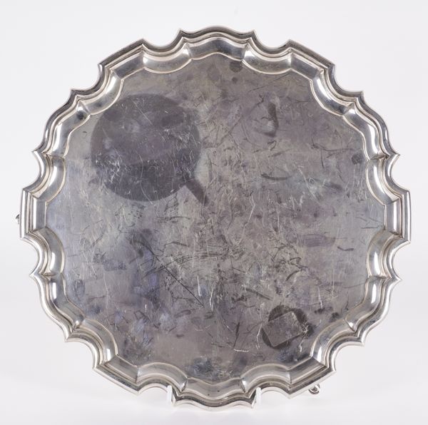 A SILVER SALVER