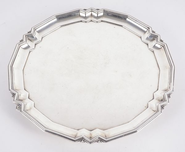 A SILVER SALVER