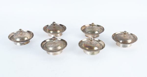 A SET OF SIX ASIAN CIRCULAR STANDS (12)