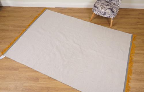 JOHN LEWIS, A REVERSIBLE WOVEN COTTON RUG