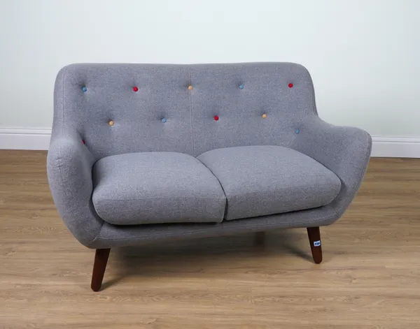 A TWO SEAT SOFA