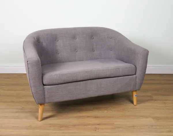 A TWO SEATER SOFA