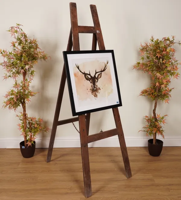 TWO PRINTS OF A STAG (4)