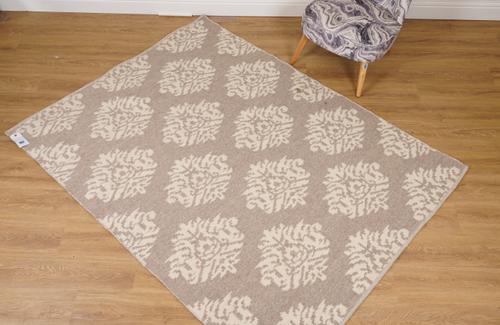 TWO WOOL MIX RUGS (3)