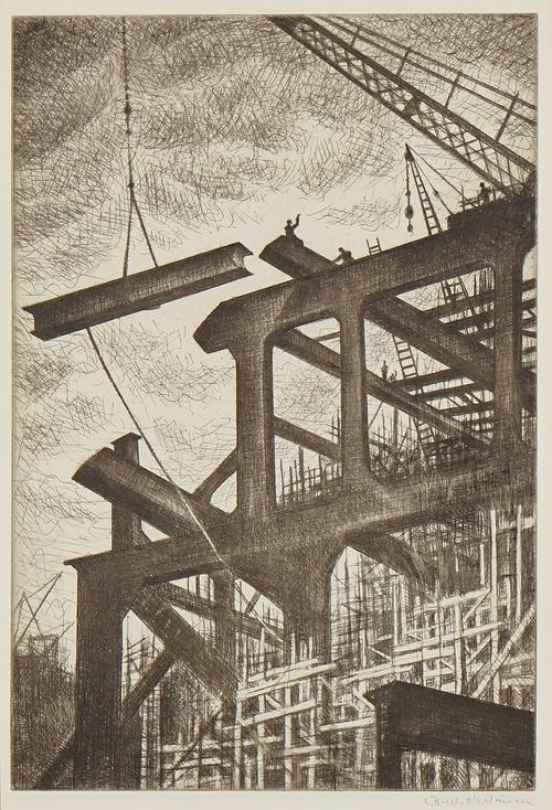 CHRISTOPHER RICHARD WYNNE NEVINSON (BRITISH, 1889-1946)
