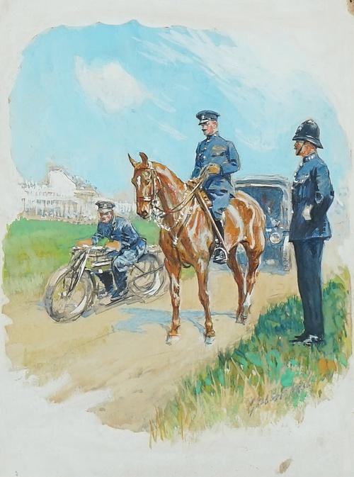 GILBERT HOLIDAY (BRITISH, 1879-1937)