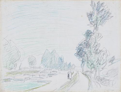 ATTRIBUTED TO ALFRED SISLEY (BRITISH, 1839-1899)