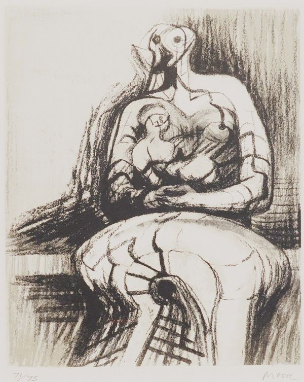 HENRY MOORE (BRITISH, 1898-1986)