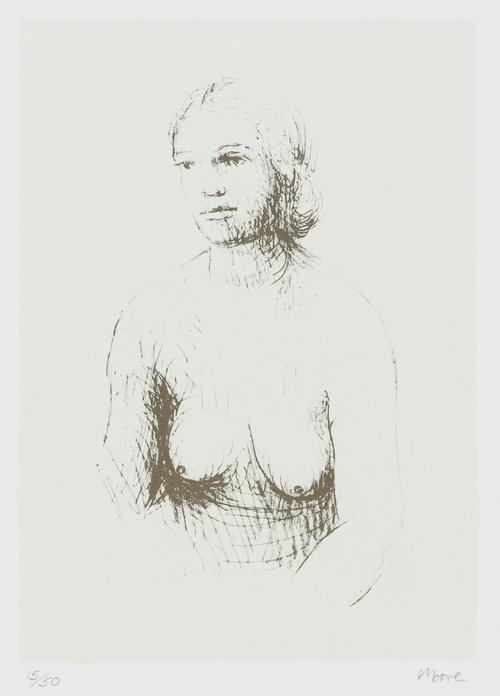 HENRY MOORE (BRITISH, 1898-1986) (2)