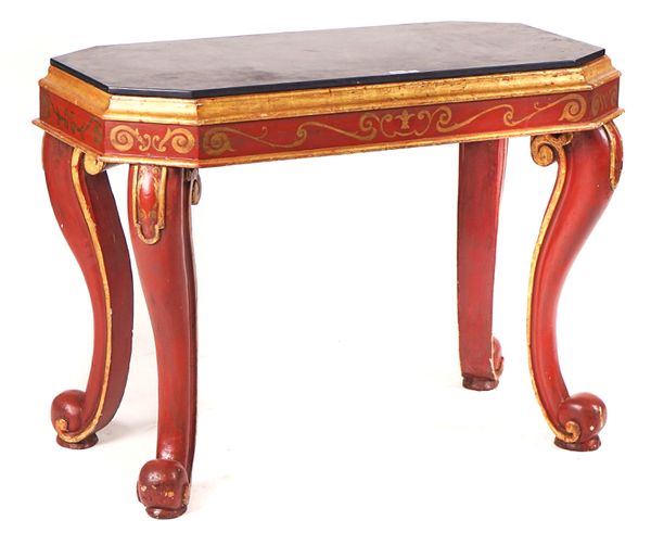 A GEORGE II STYLE CENTRE TABLE