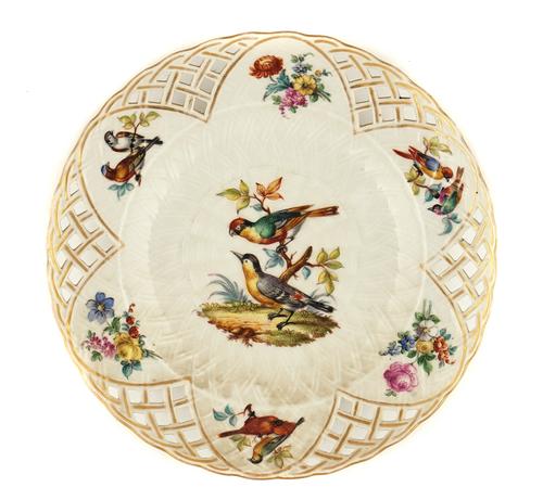 A SET OF SIX BERLIN PORCELAIN PLATES