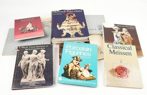 ELEVEN BOOKS ON MEISSEN PORCELAIN