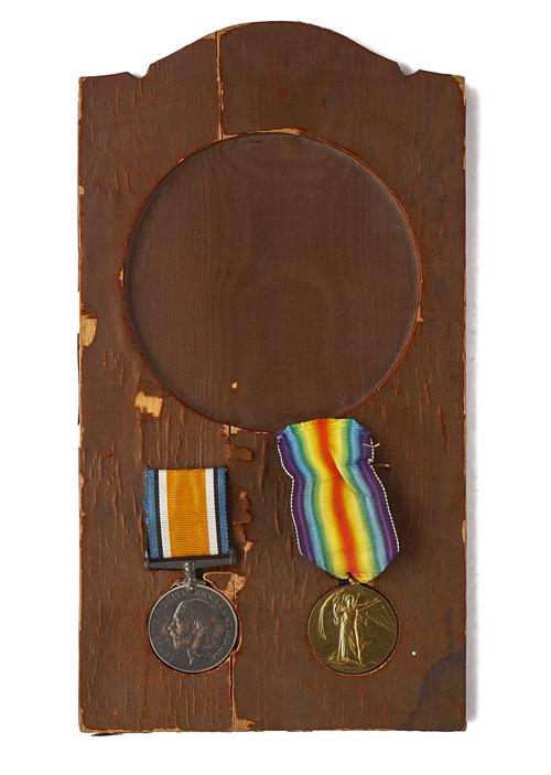 TWO FIRST WORLD WAR MEDALS (2)