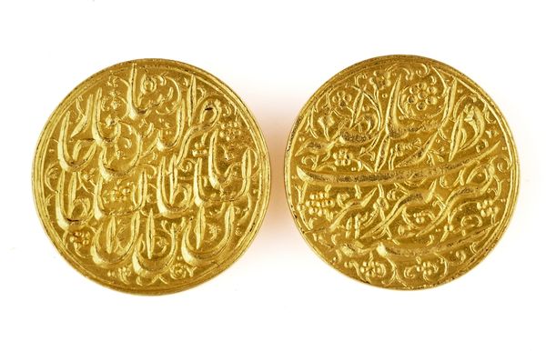 TWO ISLAMIC GOLD COINS (2)