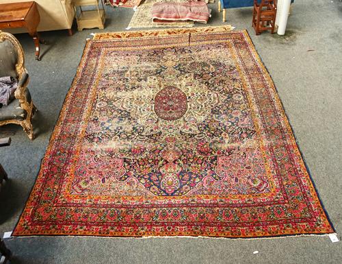 A KERMAN CARPET, PERSIAN
