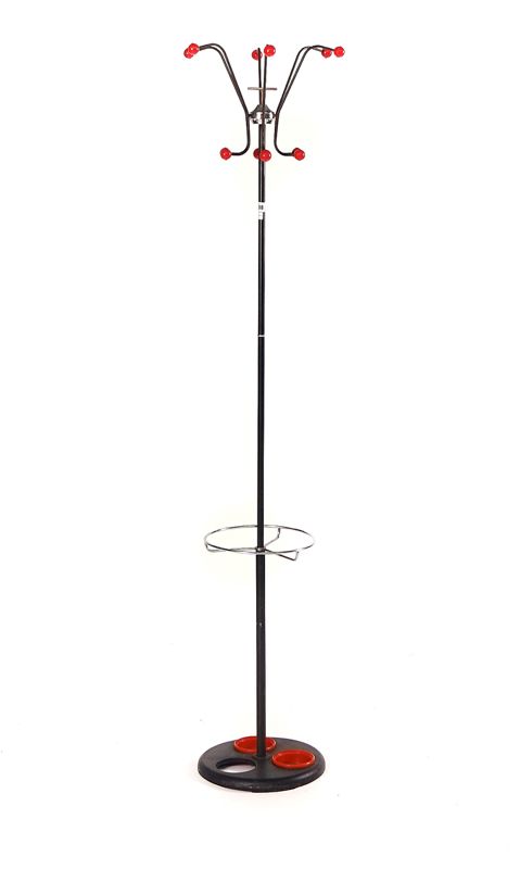 A MID-20TH CENTURY SPUTNIK COAT AND HAT STAND