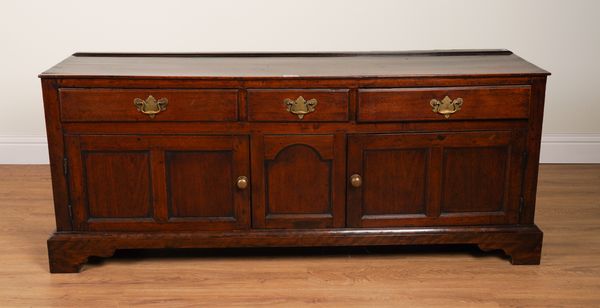 AN 18TH CENTURY MAHOGANY DRESSER BASE