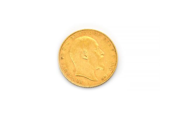 AN EDWARD VII SOVEREIGN 1907