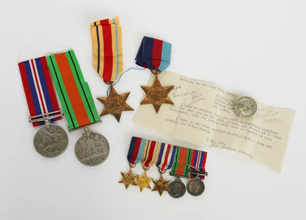 A GROUP OF SECOND WORLD WAR MEDALS (10)