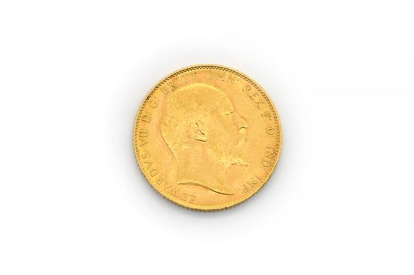 AN EDWARD VII SOVEREIGN 1910