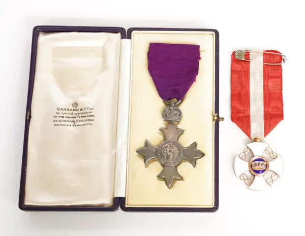 THE MBE CIVIL ISSUE AND THE ITALIAN CHEVALIER OF THE ORDER OF THE CROWN OF ITALY (QTY)